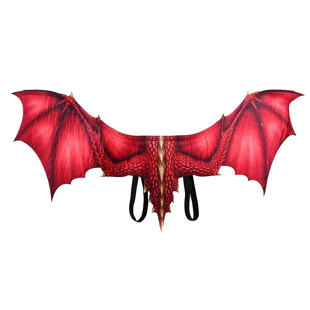 Roleparty Halloween Cosplay Wings Novelty 3D Dragon Wing Costume Accessories For Adult Non-Woven Fabric Wings Decoration