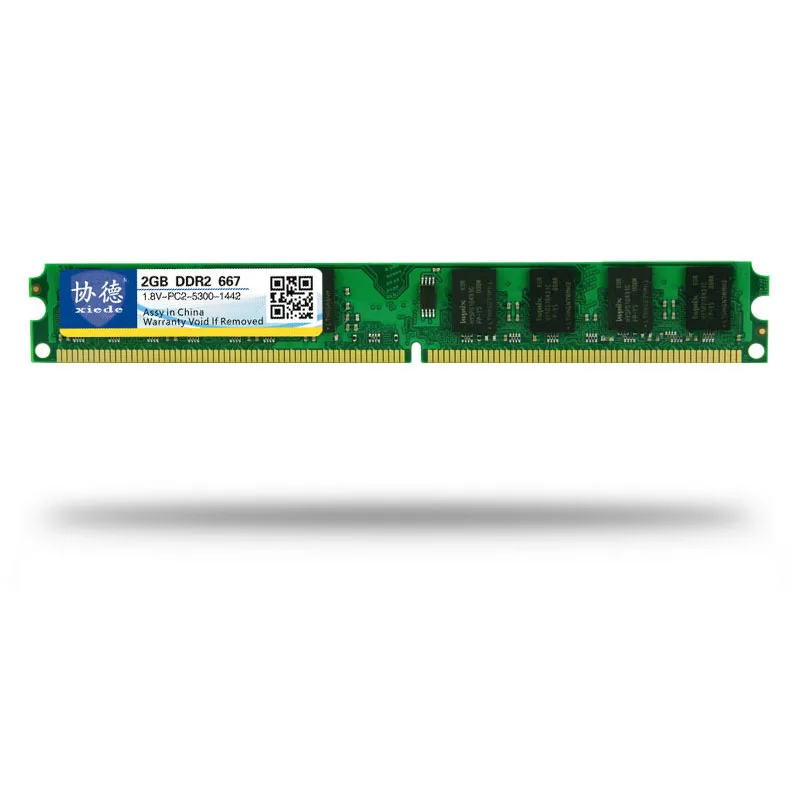 xiede DDR2 800 PC2 6400 5300 4200 1GB 2GB 4GB 8GB Desktop PC RAM Memory Compatible DDR 2 667MHz 533 MHz Multiple Models DIMM