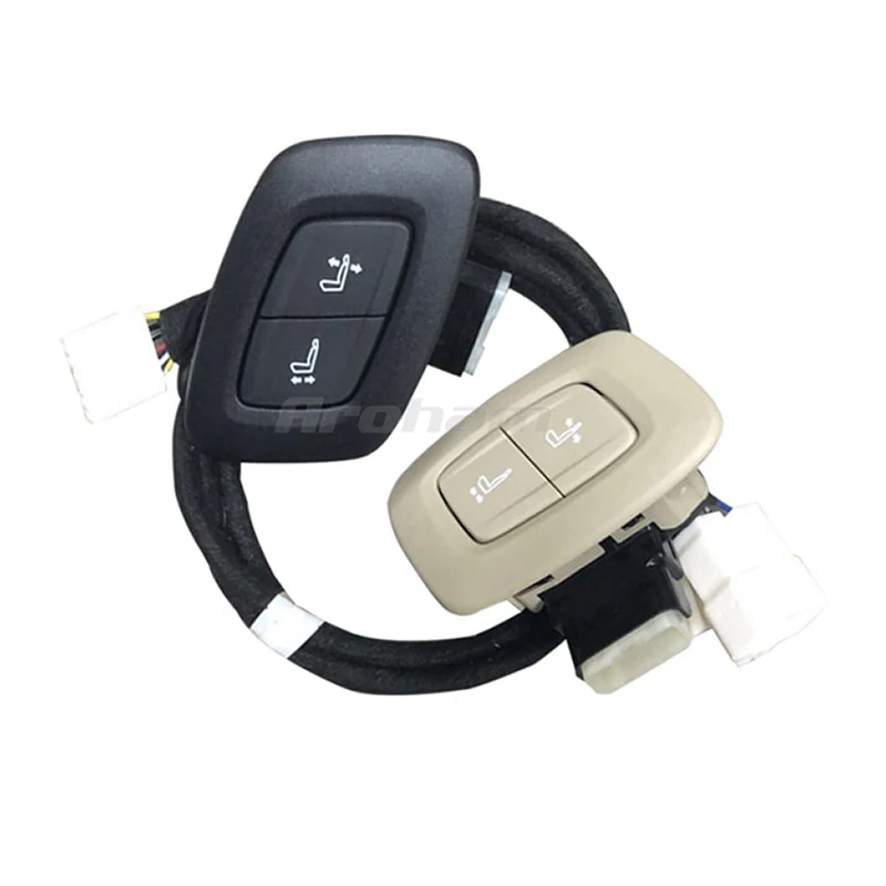 

New Brand Genuine For Toyota Crown Reiz Camry Highlander Prado Beige & Black Seat Adjustment Switch With High Quality