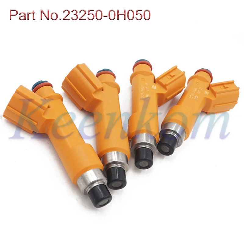 

4PCS Fuel Injector Nozzle 23250-0H050 23209-0H050 232500H050 232090H050 For Toyota Camry 2010 2011 2012 Lexus HS250H