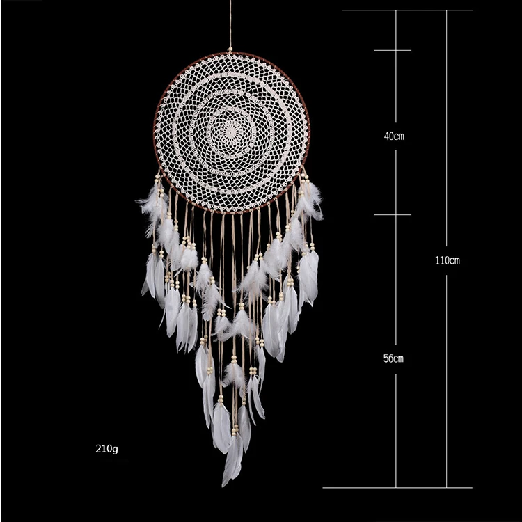Big Dream Catcher Hanging/Light Decoration nordic Decoration Home Girls Room/Nursery/Kids Decor dreamcatcher Children Room New 5