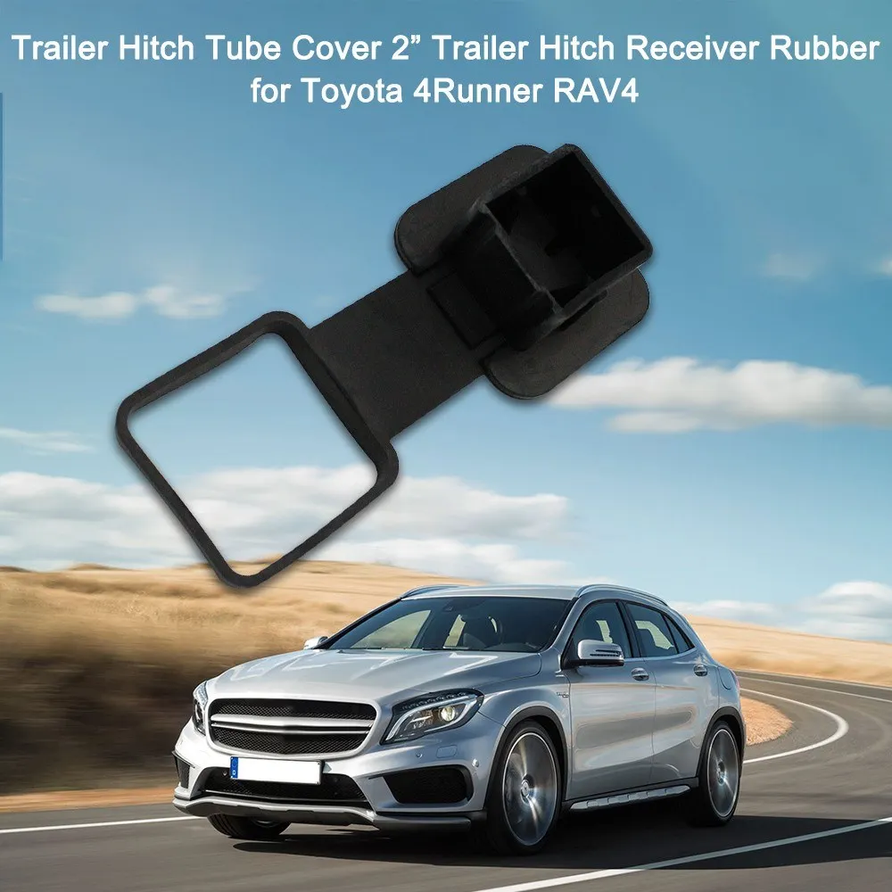 

Trailer Cover 2Inch 51mm Towing Hitch Cover Square Port Trailer Hitch Plug Protection Cover Towing Cover