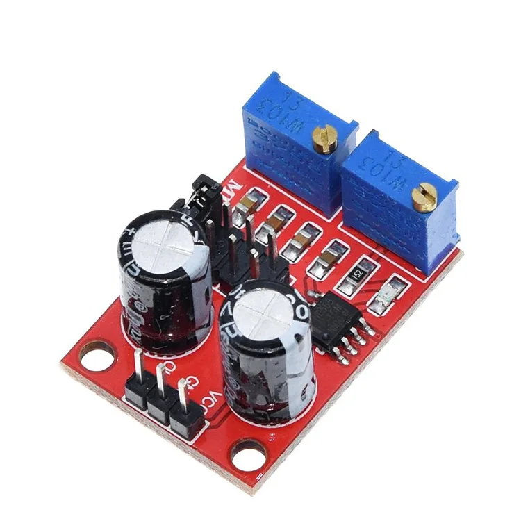 1PCS NE555 Pulse Frequenz Duty Zyklus Einstellbare Module Quadrat Rechteckigen Welle Signal Generator Schrittmotor Fahrer Modul