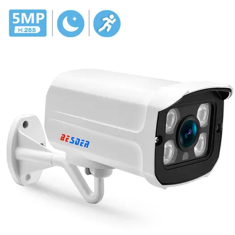 Outdoor waterproof IP camera 5MP IR night vision BESDER