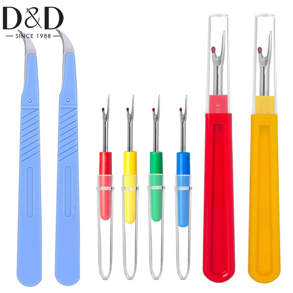 D & D 3/6/9pcs New Style Sewing Seam Ripper Set Thread Seam Remover Stitch Unpicker Thread Cutter Tool per cucire cucito