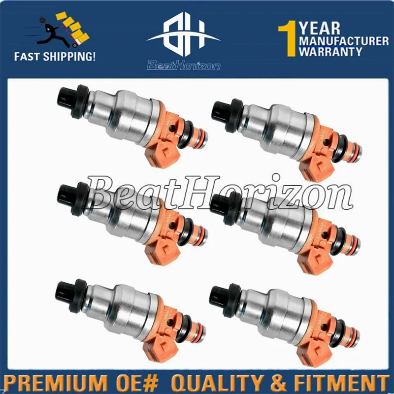 High quality 6x Fuel Injector INP060 INP-060 for 95-00 Sebring Cirrus Avenger Stratus 91-92 Colt