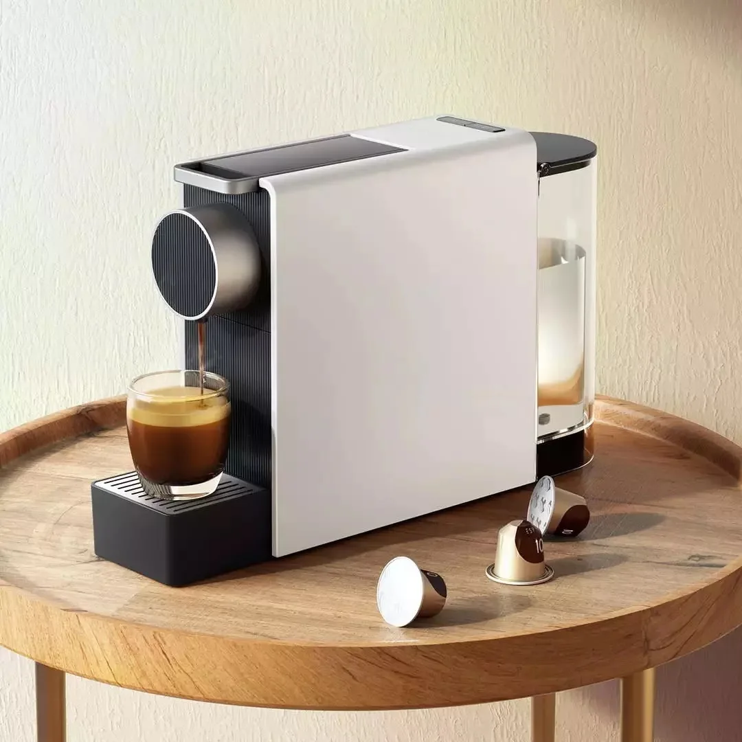 Capsule Coffee Machine 19 Bar Pressure Coffee Maker Fully Automatic Italian Espresso Machine For Home Office S1201