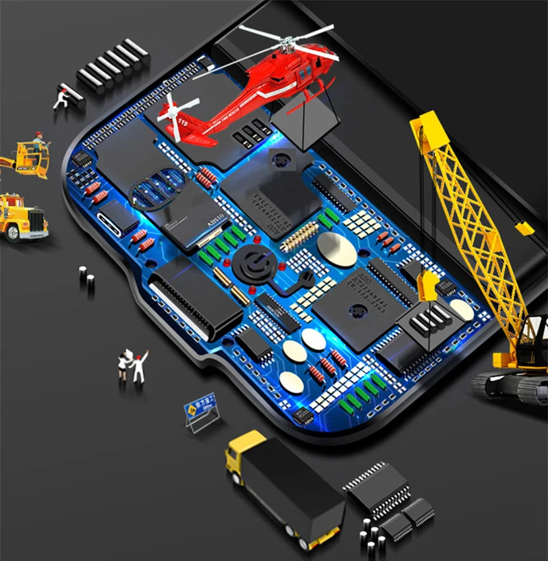 صدمات بطارية شاحن حالة لهواوي نوفا 3 3i الخارجية قوة البنك الاحتياطي شحن الوقوف الغطاء الخلفي ForHuawei الشرف 8X ماكس