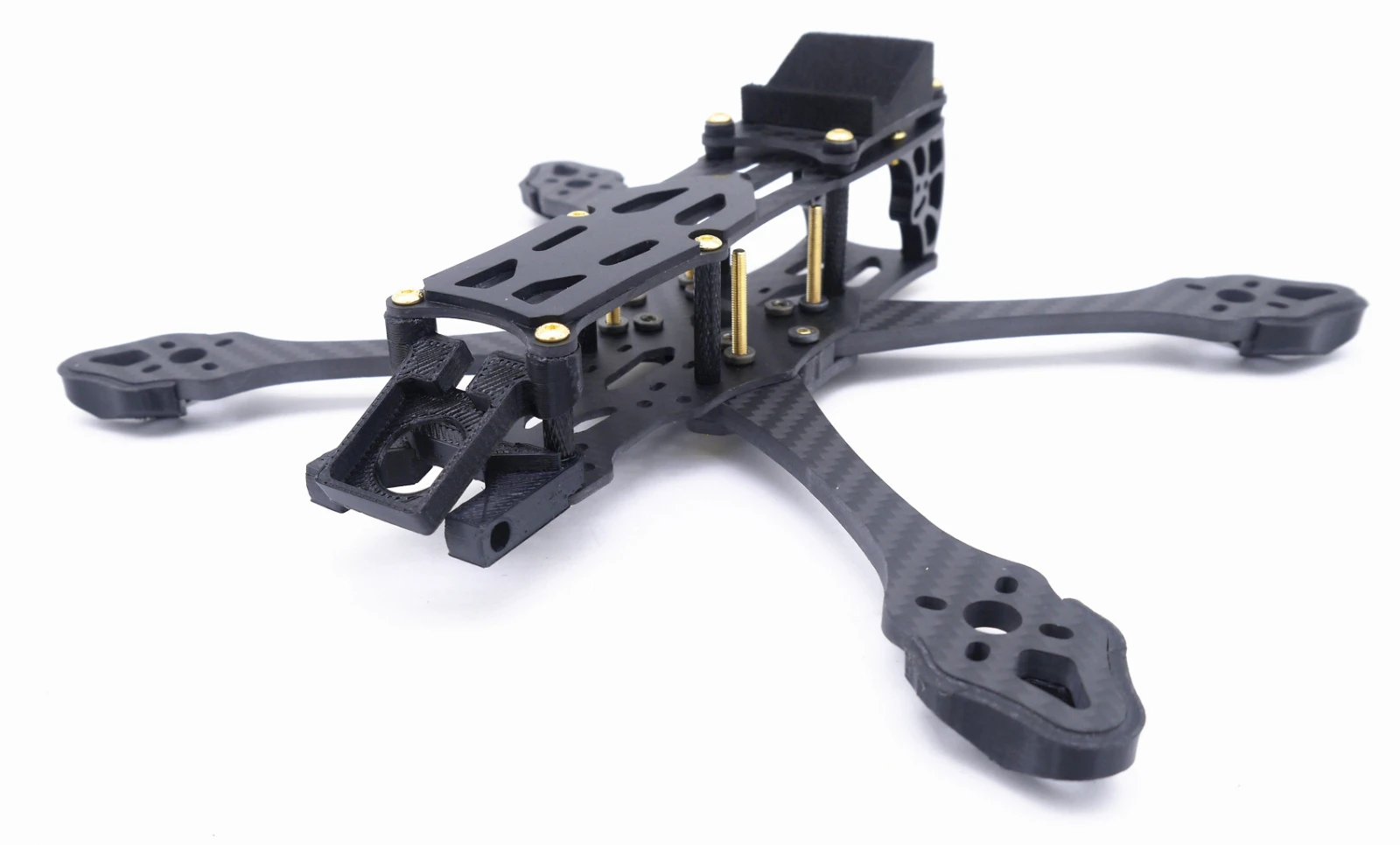 NUMI PLUS 5inch 223mm /6inch 258mm /7inch 296 296mm X-type Split Carbon Fiber Frame kit For Air Unit TPU Parts QAV-S Johnny FPV