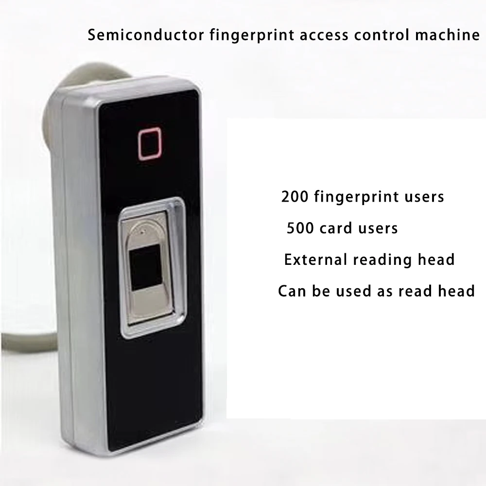 F6 Waterproof Metal Case RFID ID EM Standalone Access Controller 500 Users 200 Fingerprint Access Control System