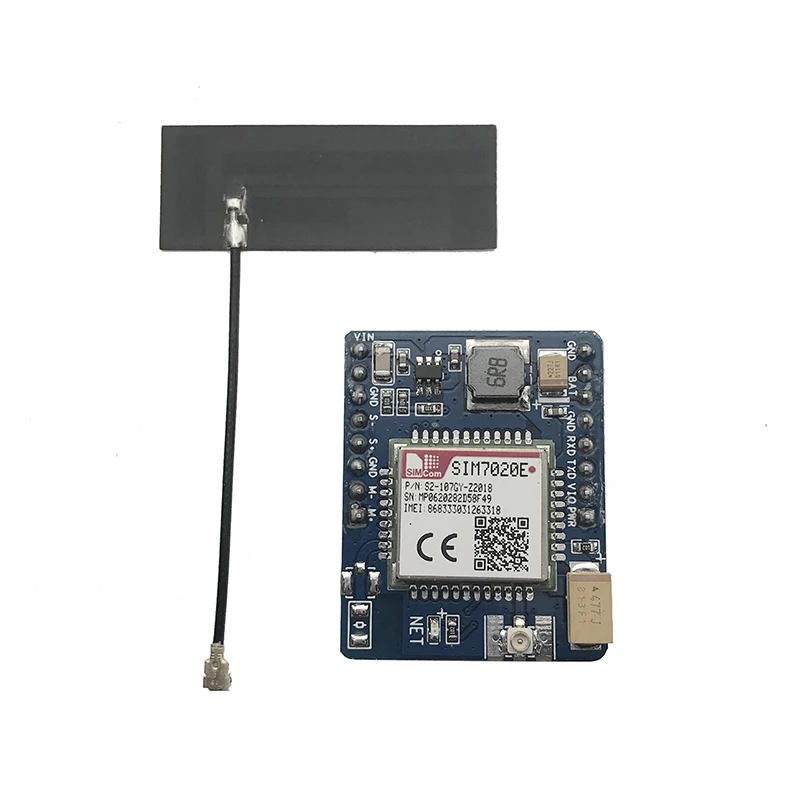 Simcom sim7020e com placa de núcleo de antena fpc competitivo com sim800c nb-iot placa de desenvolvimento