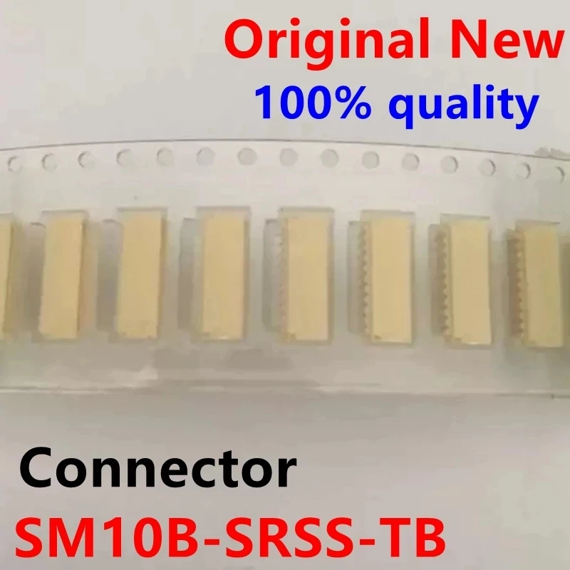 (10-500PCS)SM10B-SRSS-TB SM10B-SRSS-TB(LF)(SN) CONN HEADER SMD R/A 10POS 1MM 10PIN connector new&original free shipping