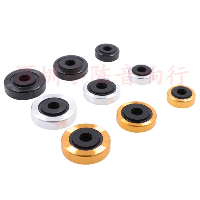 KYYSLB 30*11mm Aluminum Alloy Audio Shock Absorber Feet Computer Chassis Feet Amplifier Preamp CD Anti-skid Feet