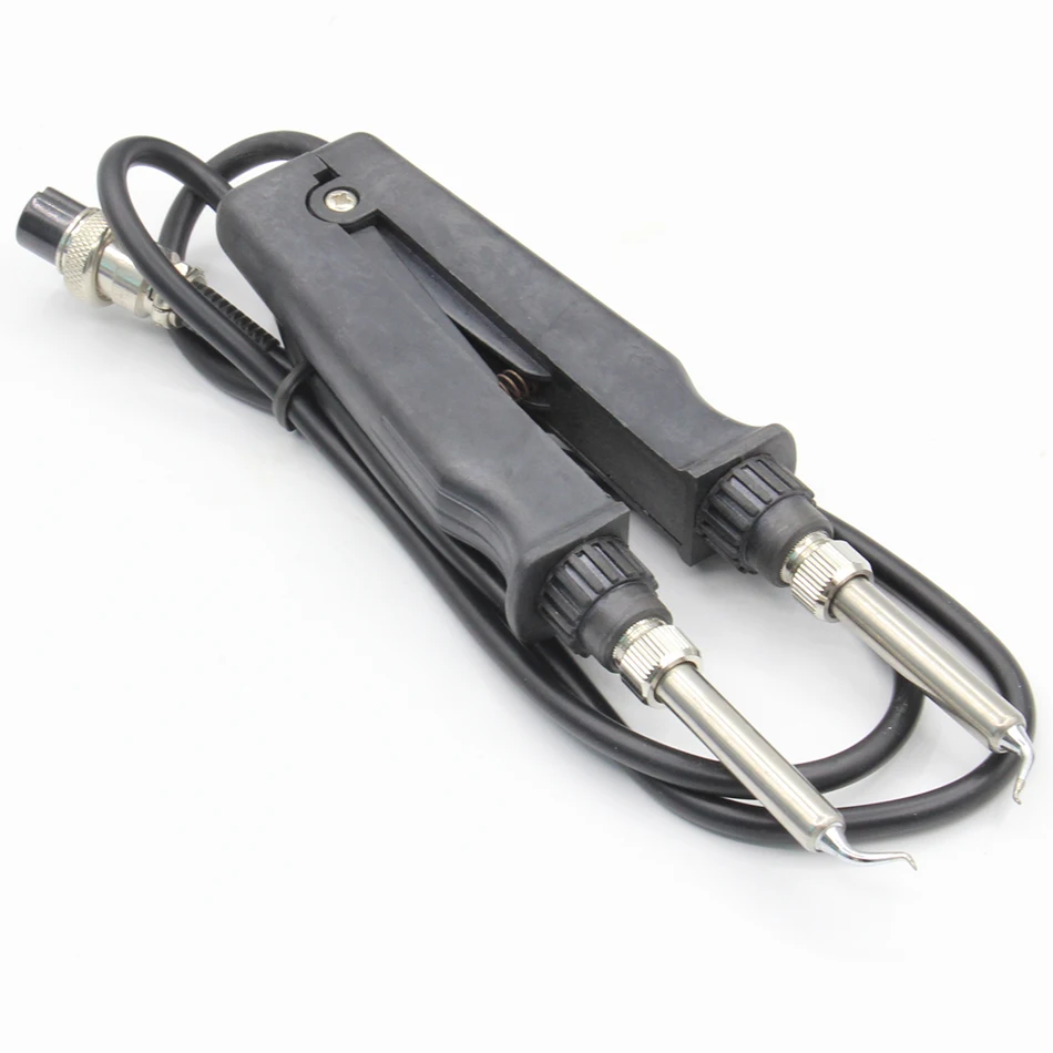 Gordak 902 ESD SMD Soldering Tweezer Repair Rework Station Constant temperature pliers heating tweezers 220V