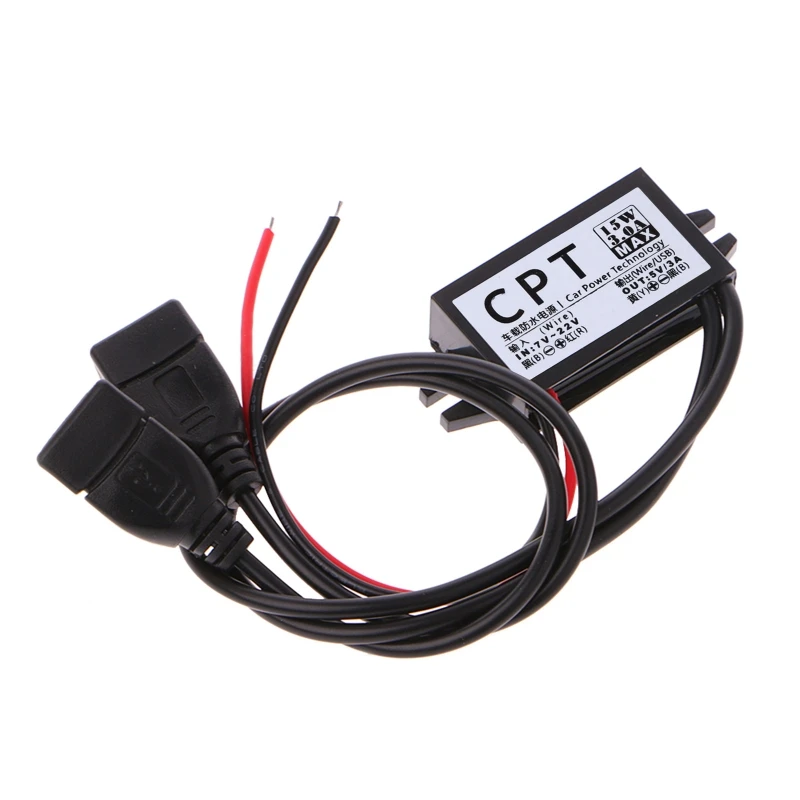 

Low Power Consumption Reliable Car Power Technology Charger DCConverter Module Port 12V To 5V 3A 15W Power Supply Module