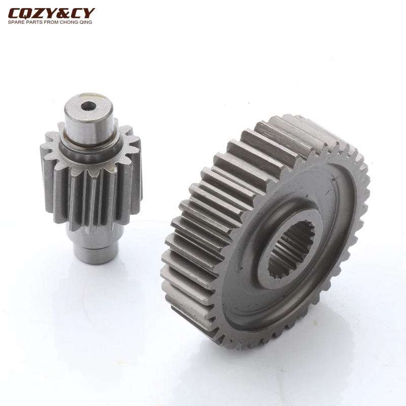 Racing Secondary Transmission High Performance 15/37 + 20% for Baotian BT125T China GY6 125cc 150cc 152QMI 157QMJ 4-stroke