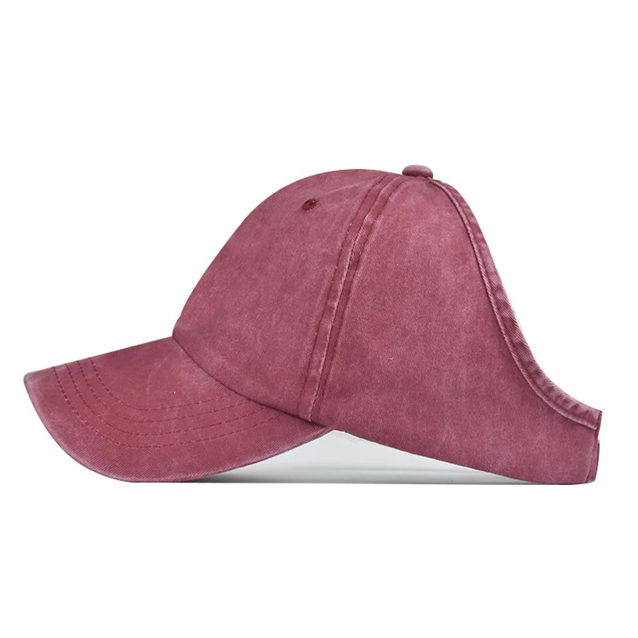 Casquette de queue de cheval pour femme, cheveux bouclés, dos nu, cheveux naturels, cheveux afro, chignon désordonné, queue de cheval, casquette de baseball, chapeau réglable, le plus récent