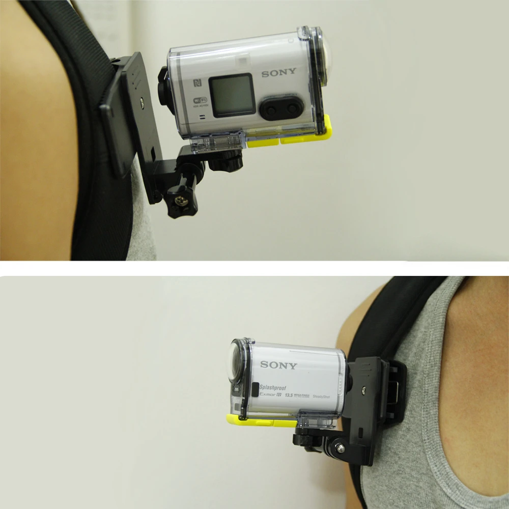 Backpack Clip Hat Clip Mount Adapter For Sony Hdr-AS300R Fdr-x3000R As20 As30v As100v As200v Hdr-Az1 Action Camera Accessories