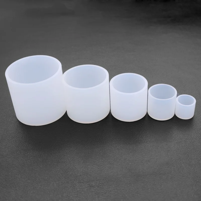 DIY Cylindrical Silicone Mold For DIY Crystal Epoxy Resin UV Resin Casting Mould Candle Home Decoration Crafts Making Tools