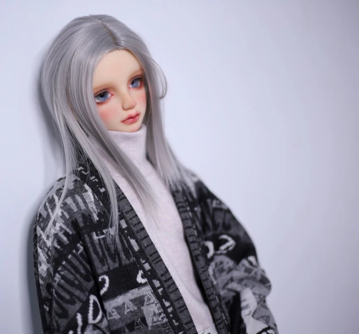 1/4 1/3 Skala BJD Akcesoria Lalka Ubrania Casual Bat Cardigan Płaszcz dla BJD/SD MSD SD13 SD17 SSDF Wujek. Lalka nie wliczona C0878