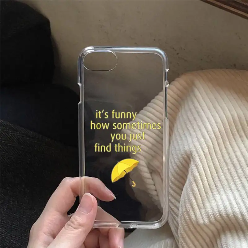 America sitcom how i met your mother himym quotes Phone Case for iPhone 11 12 13 mini pro XS MAX 8 7 6 6S Plus X 5S SE 2020 XR