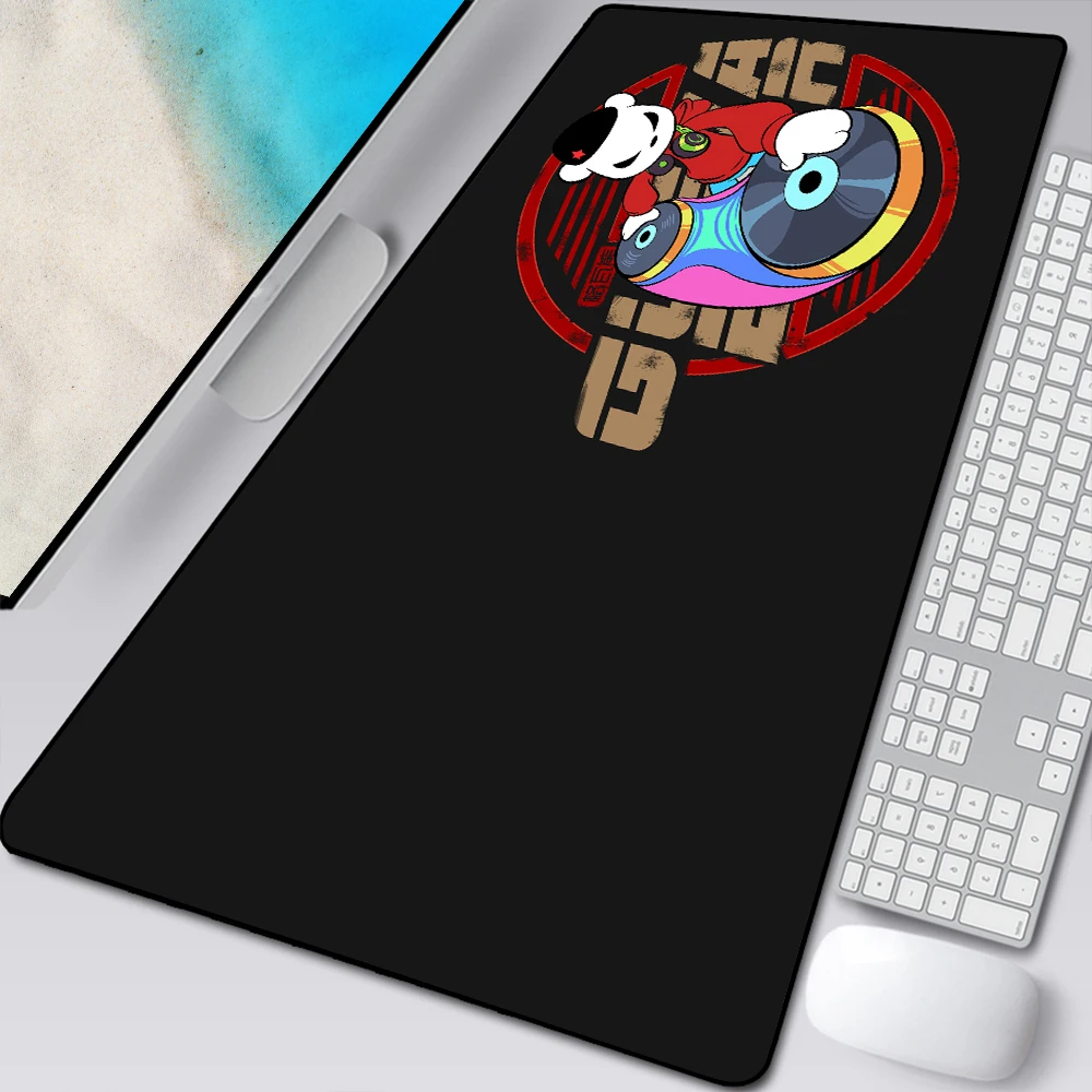

Oversized XXL Anime Kimetsuno Yaiba Mouse Pad Print Computer Gamer Locking Edge Keyboard PC Mice Mats Non-slip Rubber Office Pad