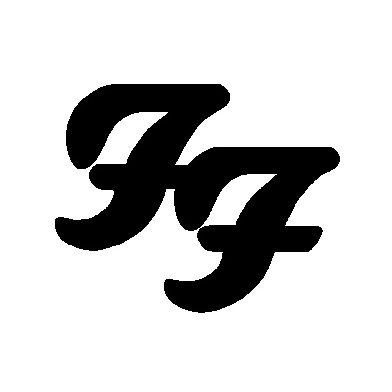 FOO FIGHTERS LOGO BEDROOM GIANT WALL ART STICKER TRANSFER GRAPHIC VINYL bedroom vinyl stickers bedroom wall stickers