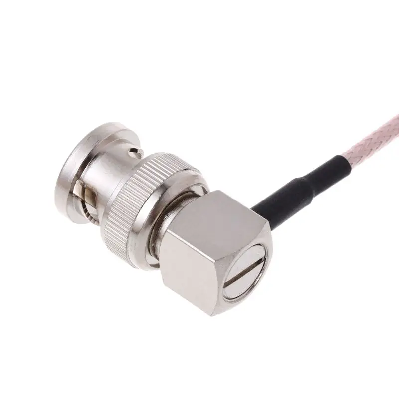 H7JF SDI Video Connector Cable RG179 BNC Male To BNC Right Angle Plug For BMCC Blackmagic Camera