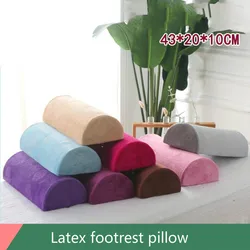 Almohada de masaje para pies de salón de belleza, espuma de memoria, reposapiés de látex, almohada corporal desmontable, cojín relajante para pies, soporte para Spa de masaje