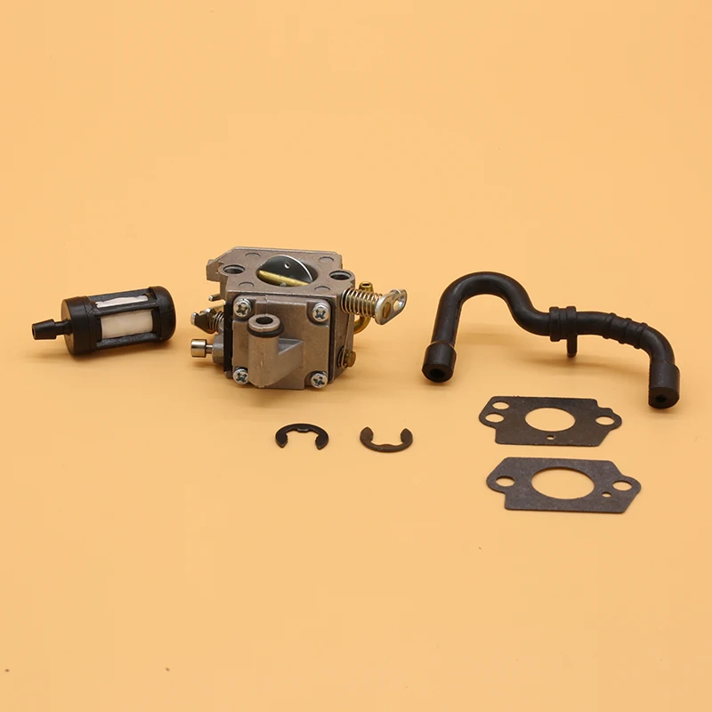 คาร์บูเรเตอร์ Carb Gasket การใช้ท่อกรองชุดสำหรับ STIHL MS 170 180 017 018 MS170 MS180เครื่องยนต์ชิ้นส่วนลูกโซ่1130 120 0603