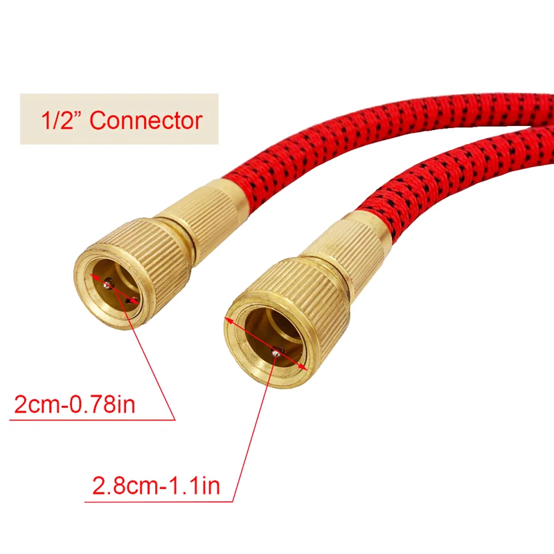 Imagem -03 - Pulverizador para Carro o Mangueira Extensível para Regar Jardim Jardim Doméstico Rega de Jardim de Alta Pressã