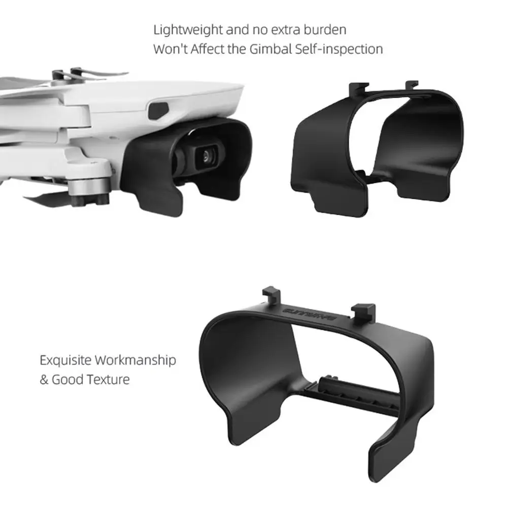 RC Drone Lens Hood for DJI Mavic Mini Anti-glare Gimbal Lens Cover Sunshade Protective Cover Remote Control Airplane Accessories
