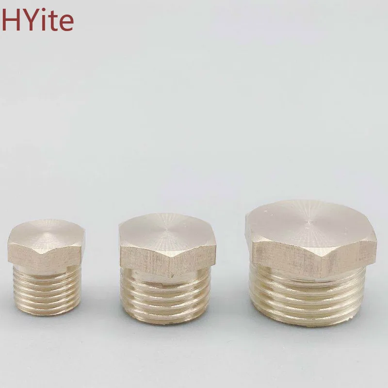 

Tee 3 Ways Brass Pipe fittings Equal Female Connector 1/8" 1/4" 3/8" BSP Thread For Grease System hydraulic system