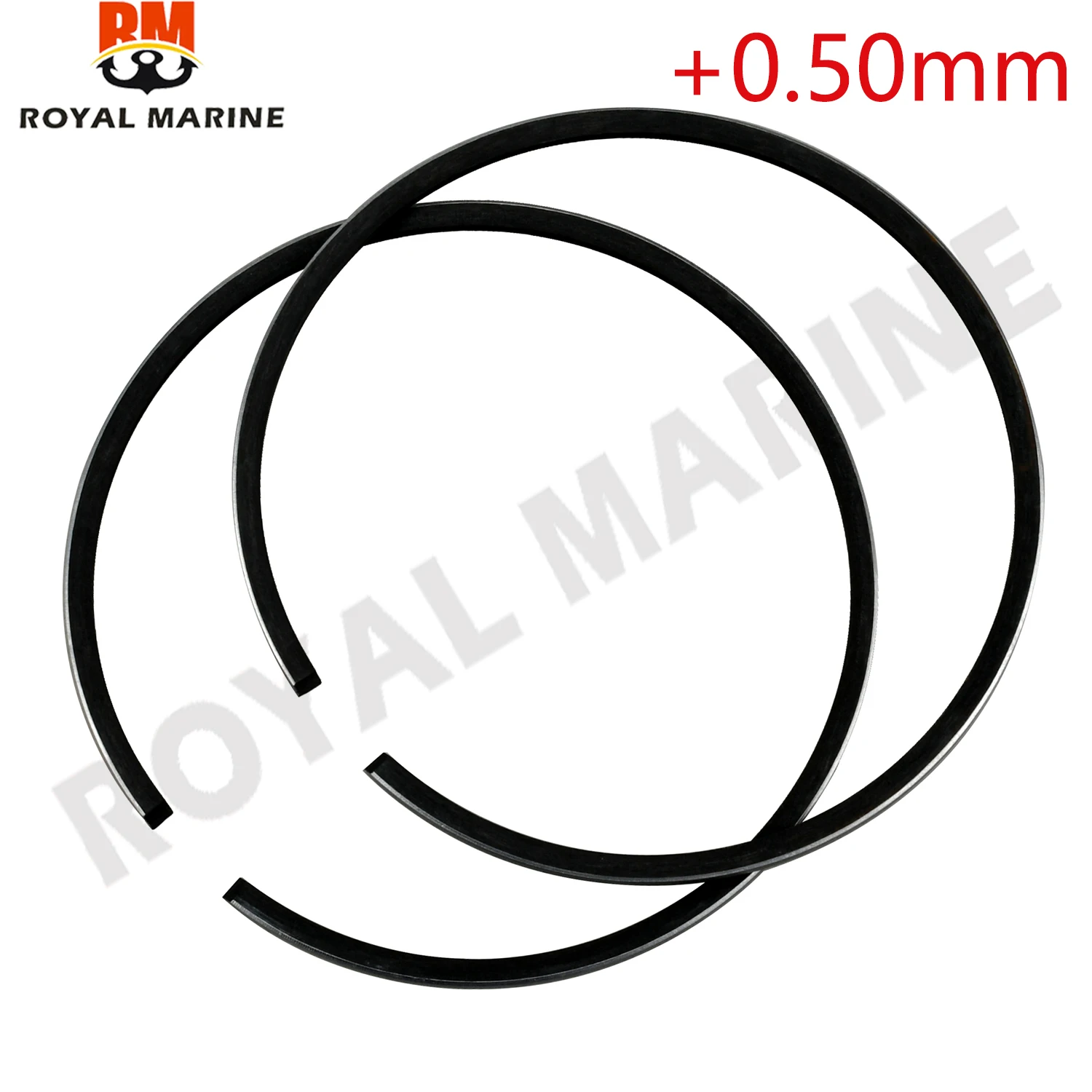 12140-94400-050 RING SET,PISTON (+0.50) for Suzuki outboard motor 2T DT40 DT40C boat engine parts +0.50mm