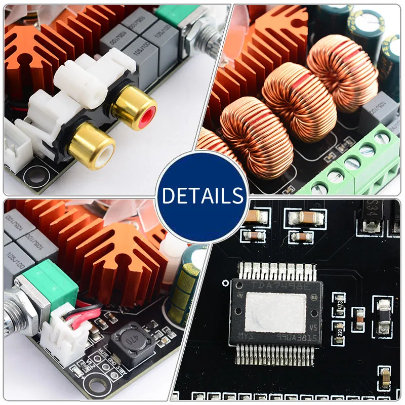 Modulo Amplificatore Stereo TDA7498E 2x160W: Potenza E Qualità Audio Per I Tuoi Progetti Fai-da-te!