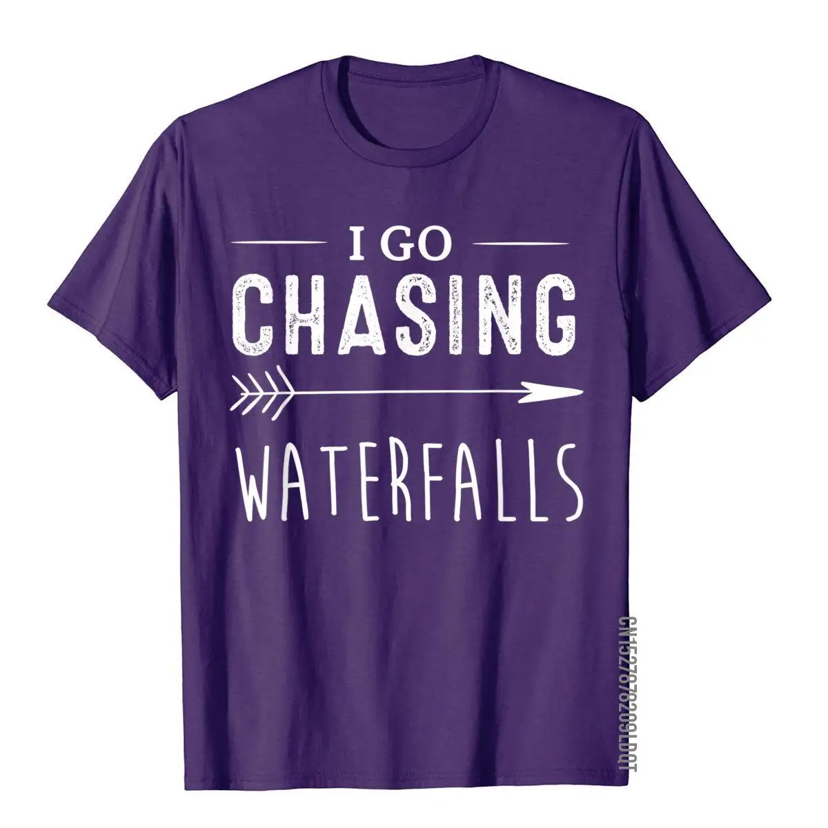 I Go Chasing Waterfalls T Shirts Funny Gifts Christmas Gift T-Shirt Cotton T Shirt Preppy Style Faddish Outdoor T Shirt