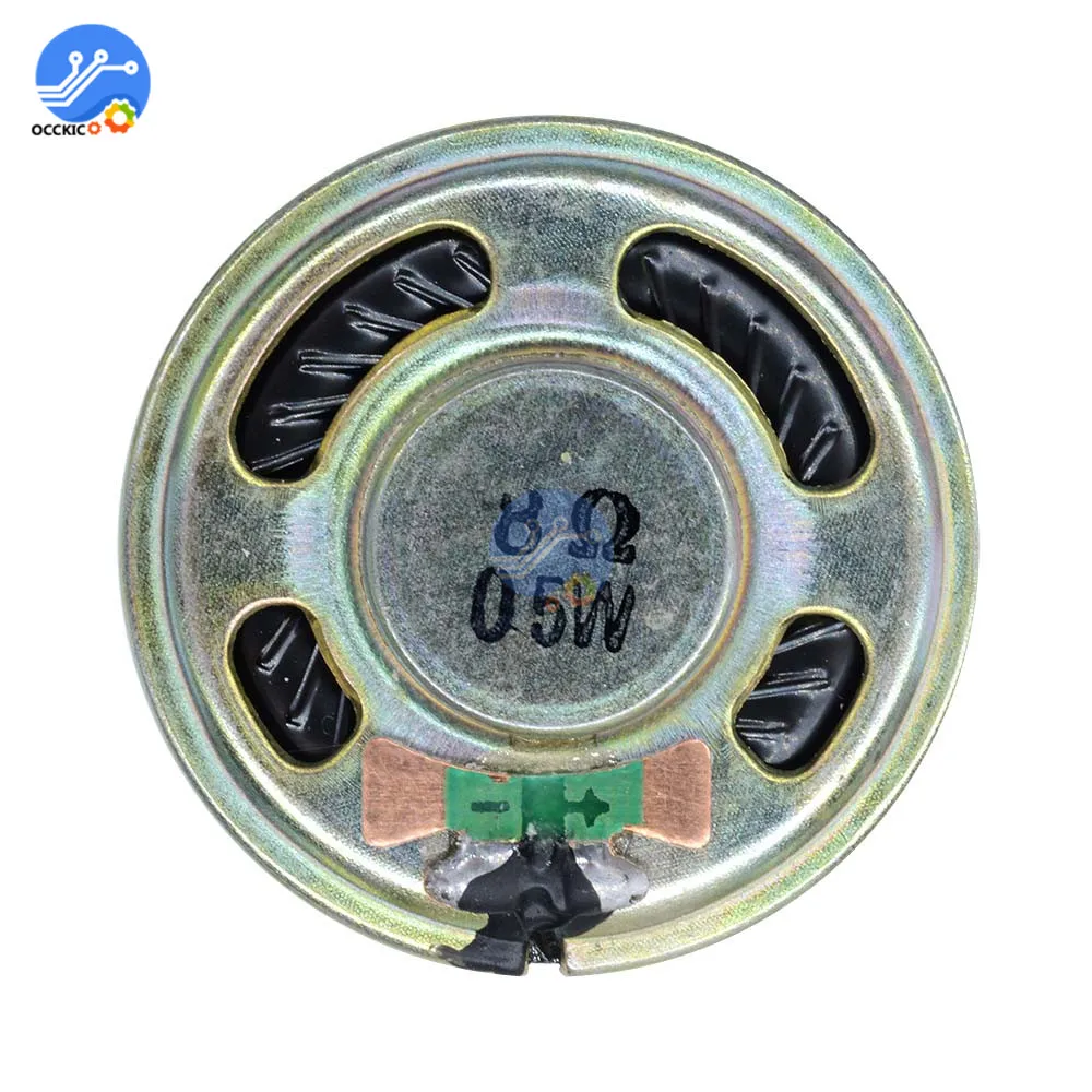 5Pcs 8 degree 0.5W Small Trumpet 36mm Diameter Loudspeaker Loud Speaker