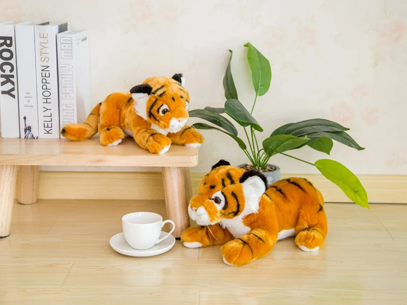 Soft Gevulde Dieren Tijger Pluche Speelgoed Kussen Dier Cartoon Tijger Peluche Kawaii Pop Katoenen Baby Brinquedo Speelgoed Voor Kinderen