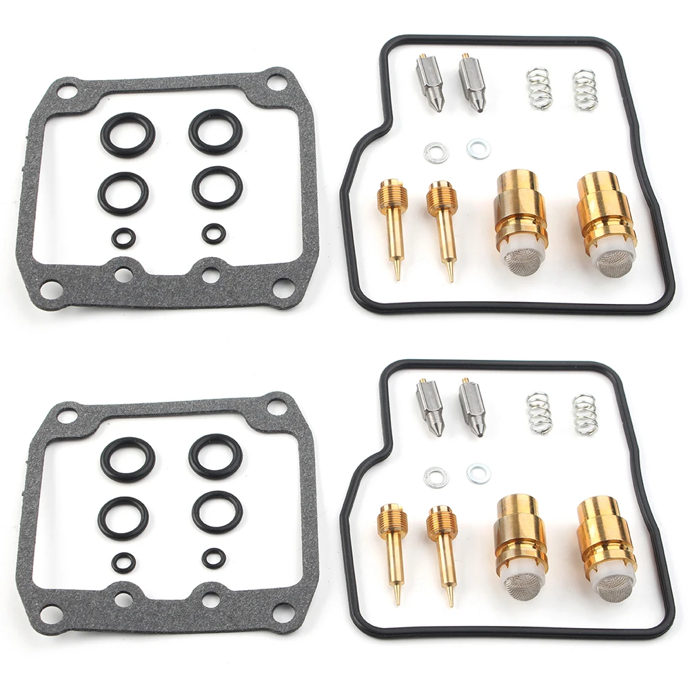 2Sets Motorcycle Carburetor Repair Carb Rebuild Kits for Suzuki VX800 VS1400 Intruder 1990 1991 1992 Motorbike Parts Accessories