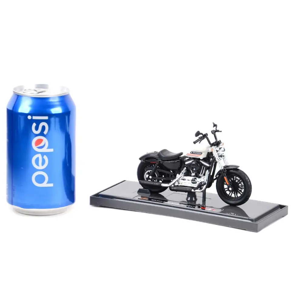 Mini Moto Harley Davidson 2018 Forty Eight 48 Special Rouge – Modèle Die-Cast 1:18 – Jouet Collection Pour Fans