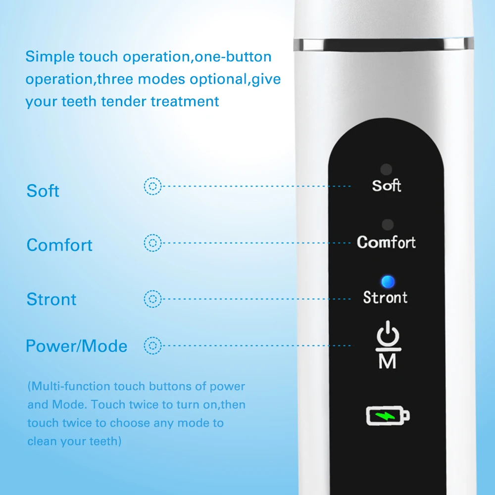 Home Ultrasonic Calculus Remover Dental Scaling Electric Portable LED Screen Scaler Sonic Smoke Stains Tartar Plaque Teeth White
