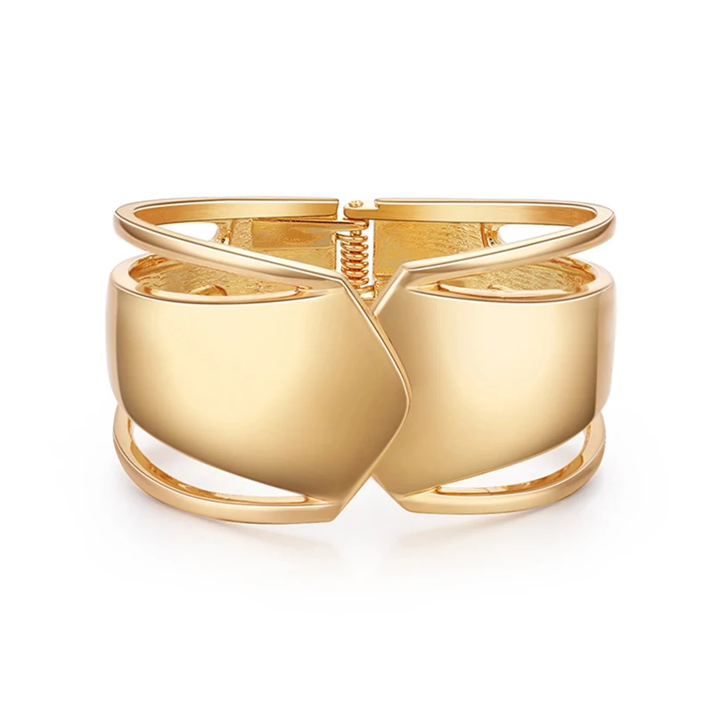 Браслет-манжета Женский, металлический, в стиле панк, 2021