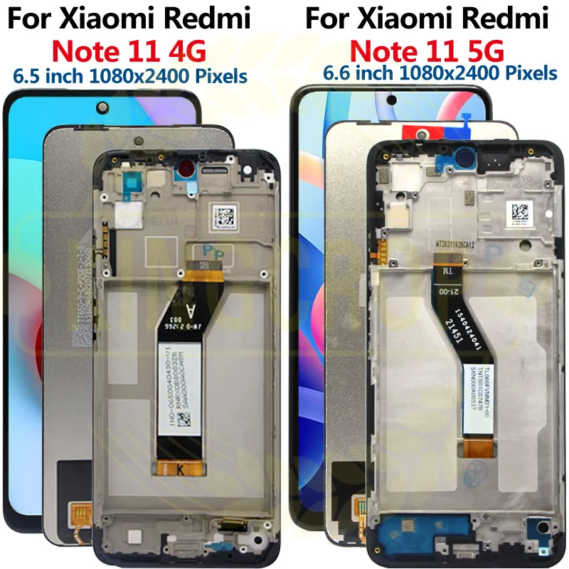 توصية وتحليل لشاشة LCD لجهاز Xiaomi Redmi Note 11 4G 592120