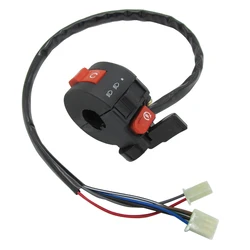 Interruptor izquierdo de 3 funciones, 7 cables para 50/70/90/110/125cc ATV Quad 4 Wheeler TaoTao SunL