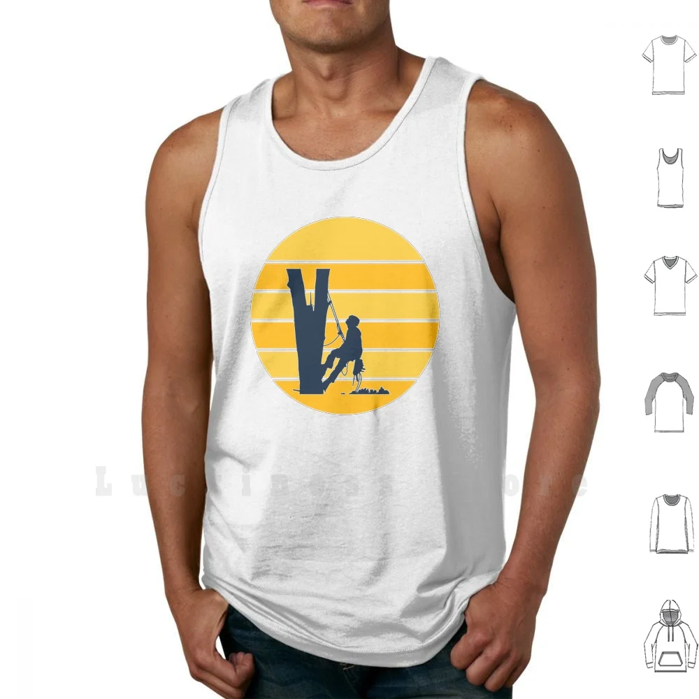 Lumberjack tank tops vest sleeveless Lumberjack Chopper Axe Mountains Trees Tree Hiking Camping Forest Nature