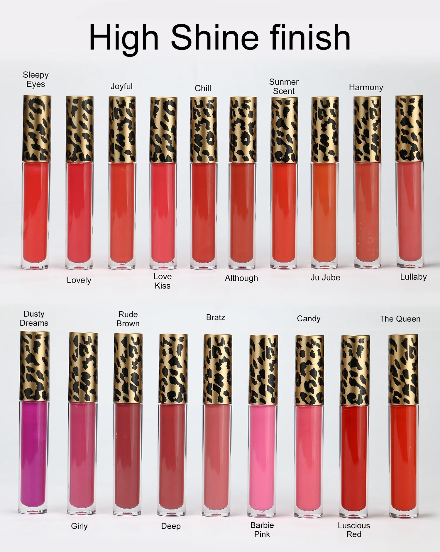 50PCS Private Label Lip Gloss Glitter rossetto impermeabile Vegan Lipgloss luminoso nudo chiaro nessun Logo trucco labbra lucido all'ingrosso