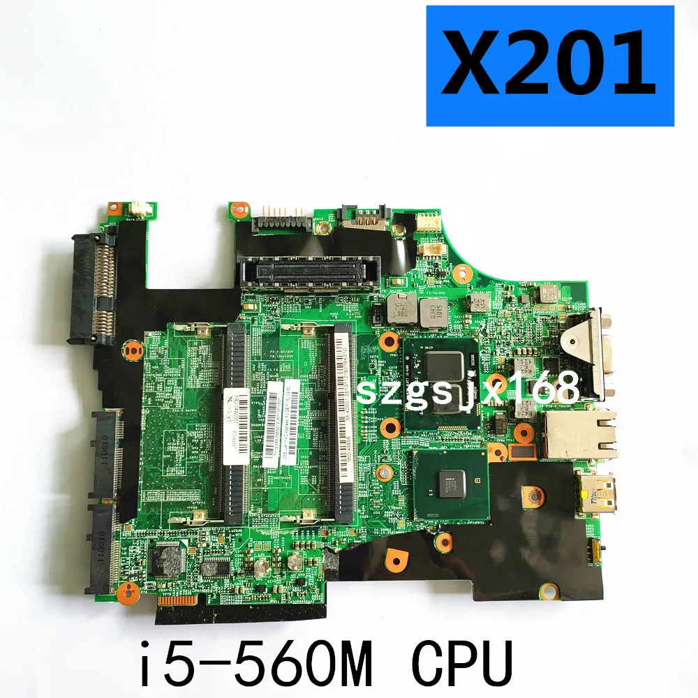 FOR  Lenovo Thinkpad x201 X201T Motherboard CPU  i5-560M  04w0357 DDR3 TEST OK