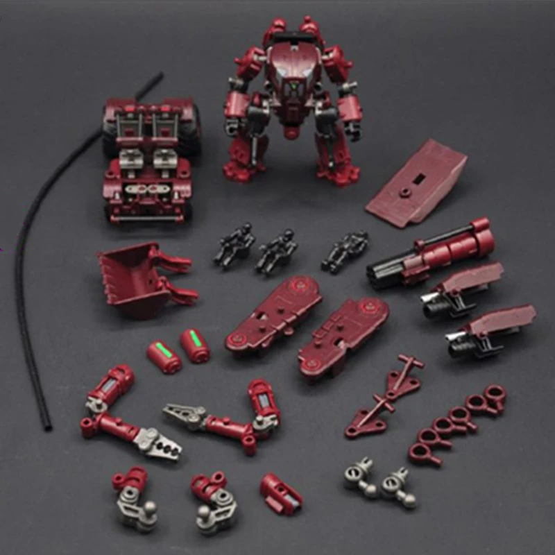 Rihio Speelgoed Multiabyss MM002 Defender Bouw Set Universele Machine Gemonteerd Model Action Figure Vervorming Ko