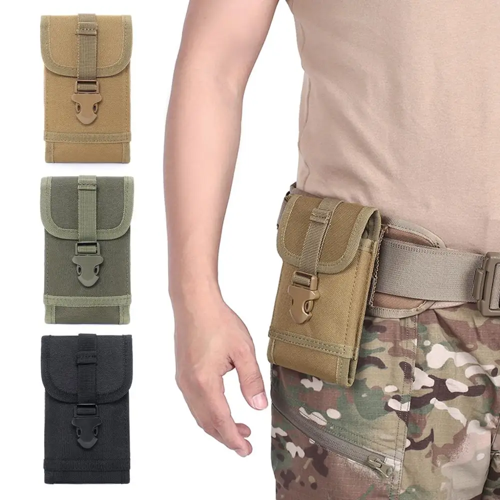 

1000D Tactical Molle Pouch Waist Bag Sports Phone Holder Outdoor Sport Waist Belt Case Mobile Phone Case Hunting Small Bag