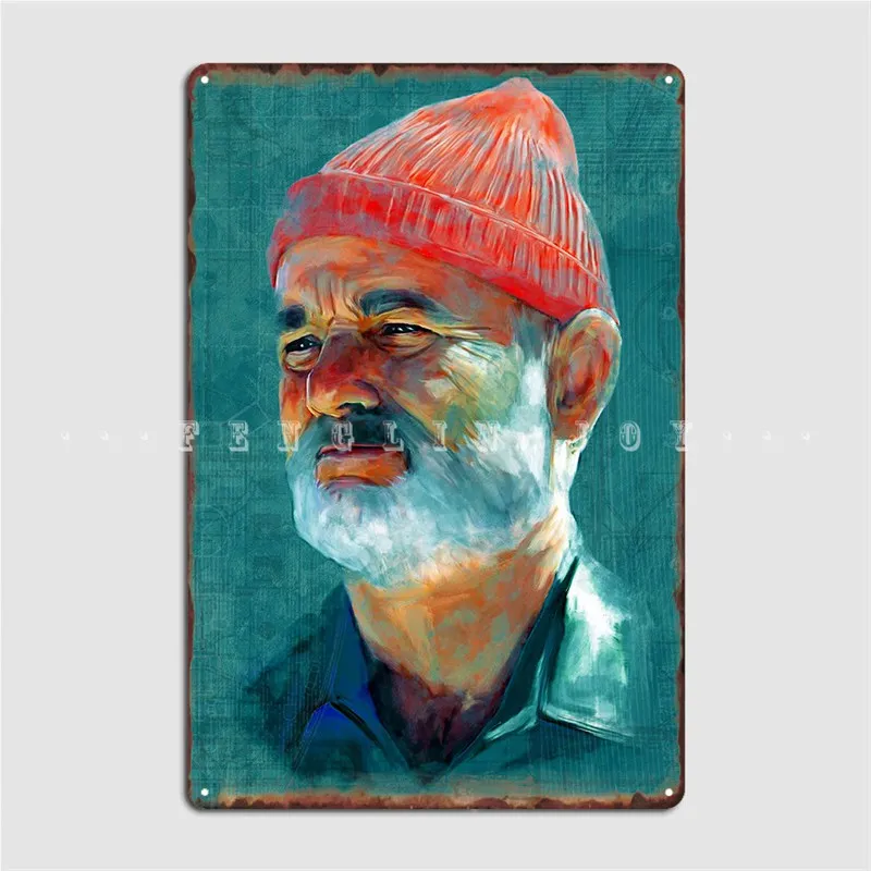 A Tribute To Bill Murray Metal Sign Cinema Garage Bar Cave Create Poster Tin Sign Posters